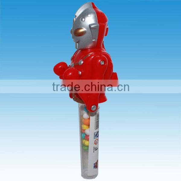 2014 NEW Superman Plastic Toy with Candy/Funny Superman Toy Candy