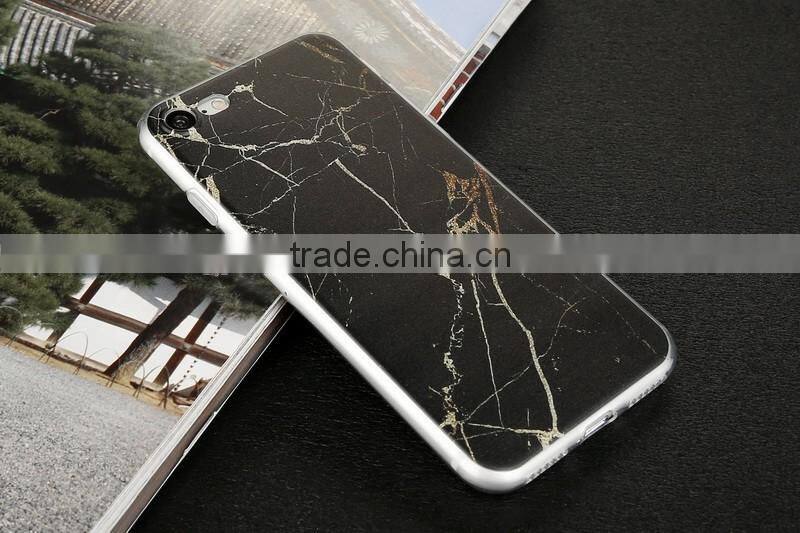 GVC Marble case for iphone 7 PLUS SOFT SILICONE GEL RUBBER case,CREATIVE TPU case for iphone 7 COVER Case STONE STYLE