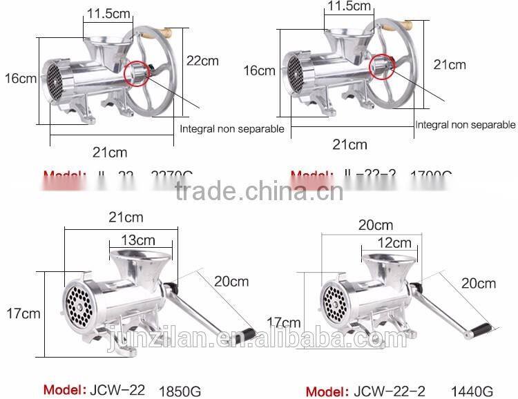 JL-22 aluminum alloy industrial electric meat chopper