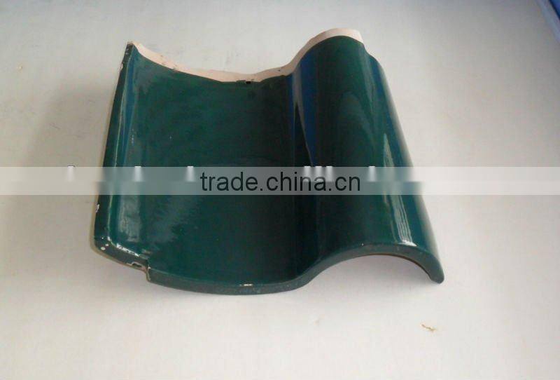best selling glazed ceramic spanish roof tile clay for vila