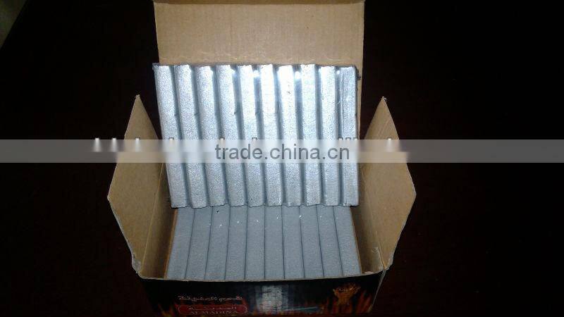 silver stick shisha charcoal for hookah incense