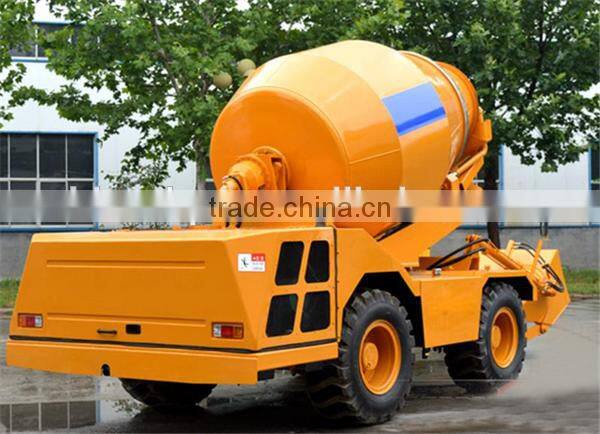 High Quality UN1.5 Small Self-loading Concrete Mixing Truck