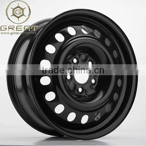 Hot selling automobile rims steel wheel rims 16 inch
