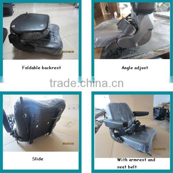 Black PVC YY4-1 folding seat for boat