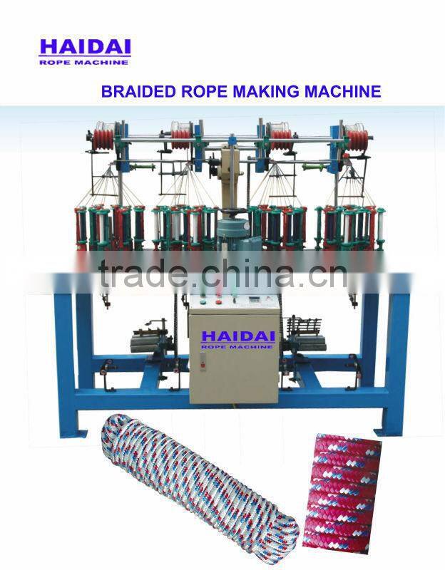 Plastic yarn bobbin winder for rope