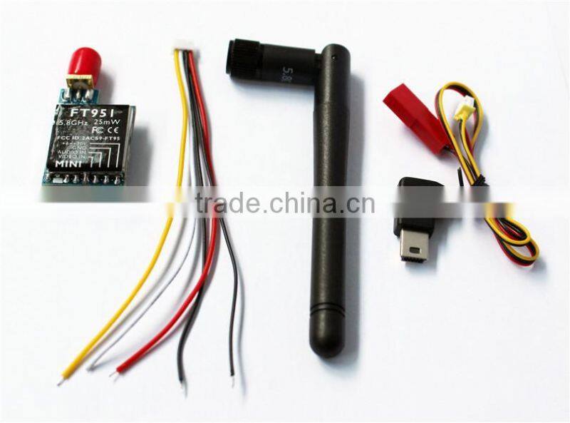 CE Approved FCC FT951 5.8GHz 25mW 22CH FPV Transmitter