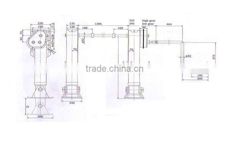 China Heavy-duty Steel High Quality Landing Gear