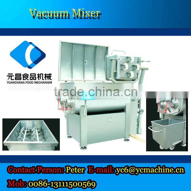 Vacuum Mixer for process food materials
