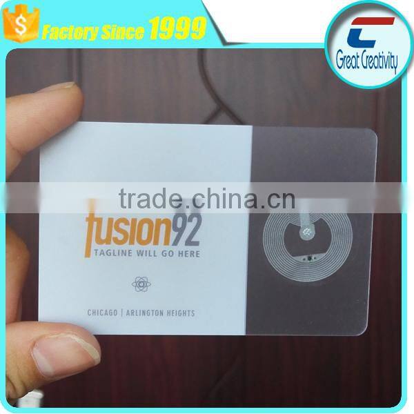 Asset management long range ISO15693 RFID icode slix-l pvc card