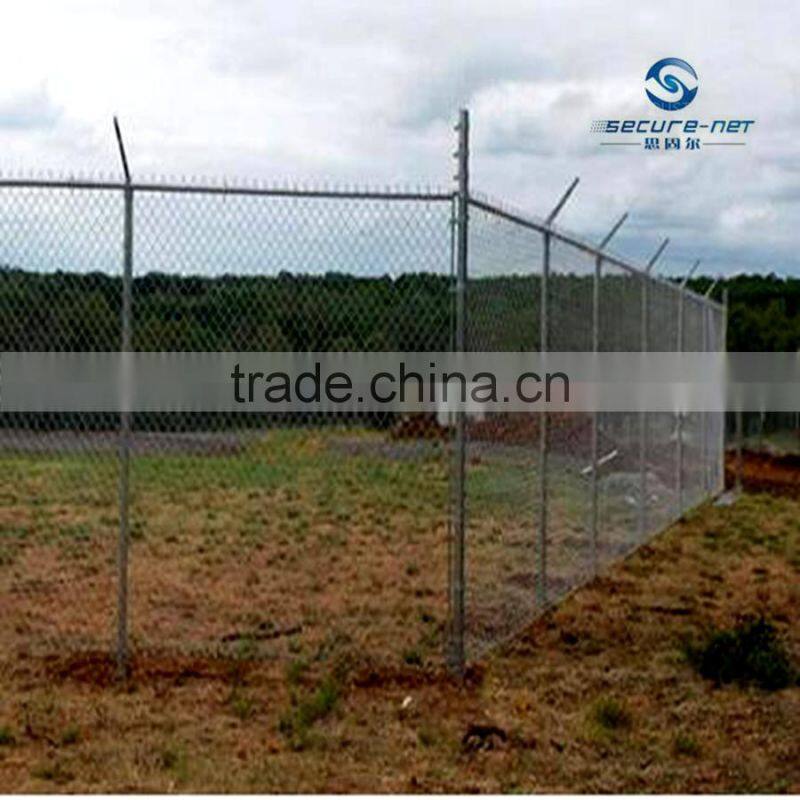 hot dipped galvanized pvc coated chain link fence for sale