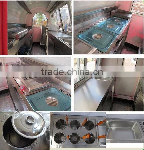 hot sell mobile sack trailer,hot dog coffee food cart