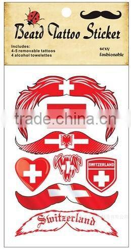 non-toxic football face sticker