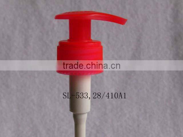 Left-right lotion pump atomizer shampoo dispenser pump