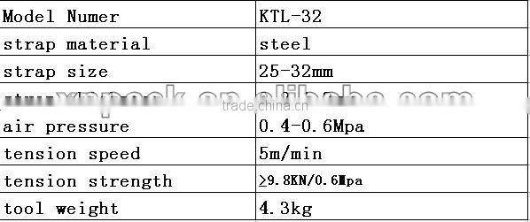 KTLY-32 durabal portable pneumatic steel strapping tools