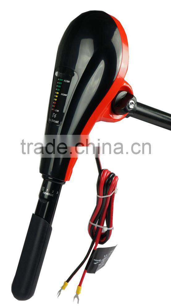 Shark 32lbs 32 Pound Thrust 8 Speed Electric Trolling Motor Electric Outboard Motor for Sale