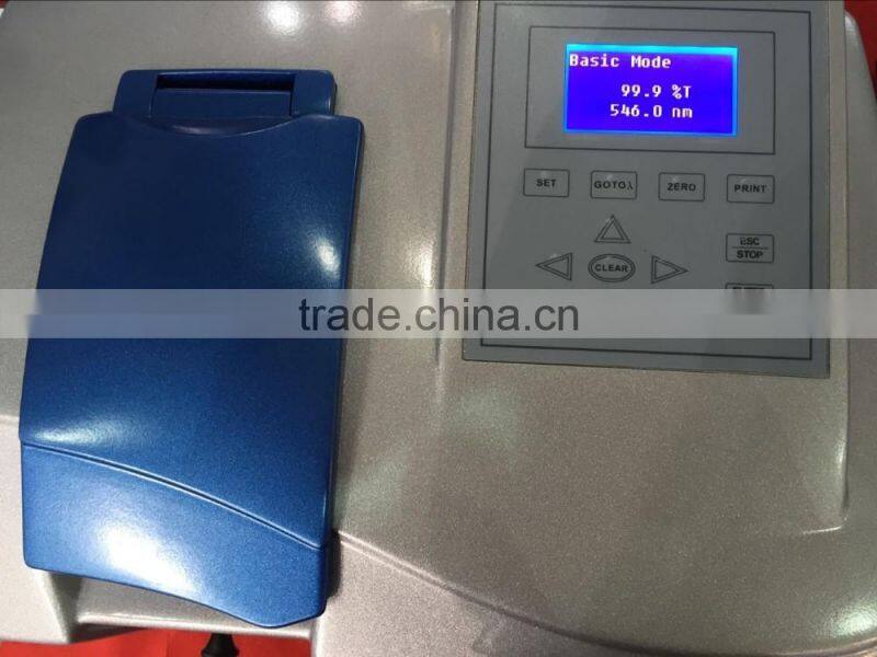 UV/Vis visible spectrometer 190-1100nm sccanning software