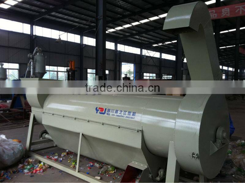 PET flakes crushing & washing line