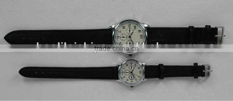 Cheapest special lover's crocodile man-made leather wathces for business gift