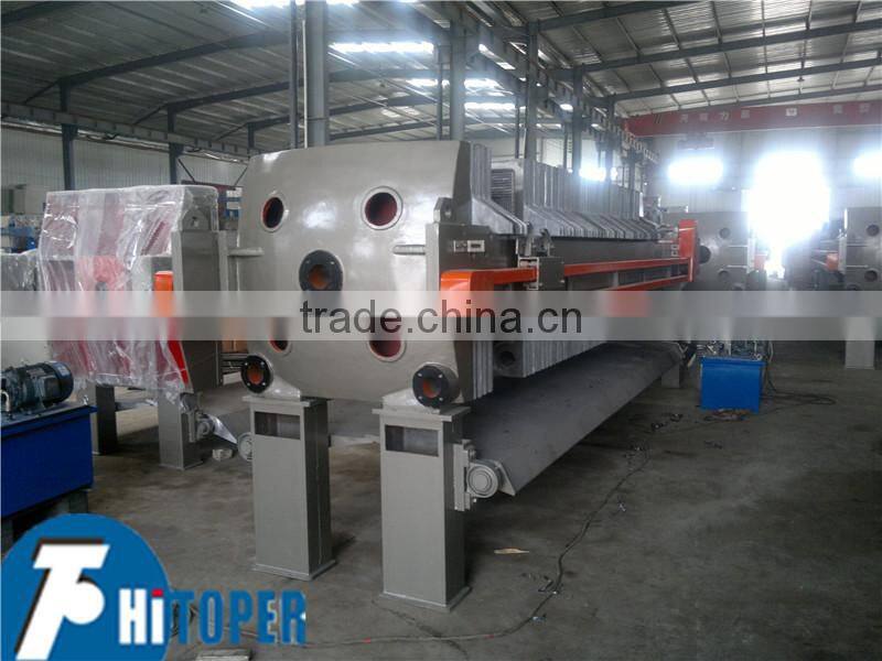 Automatic cast iron plate industrial oil filter of best saled,chamber press filter for sale