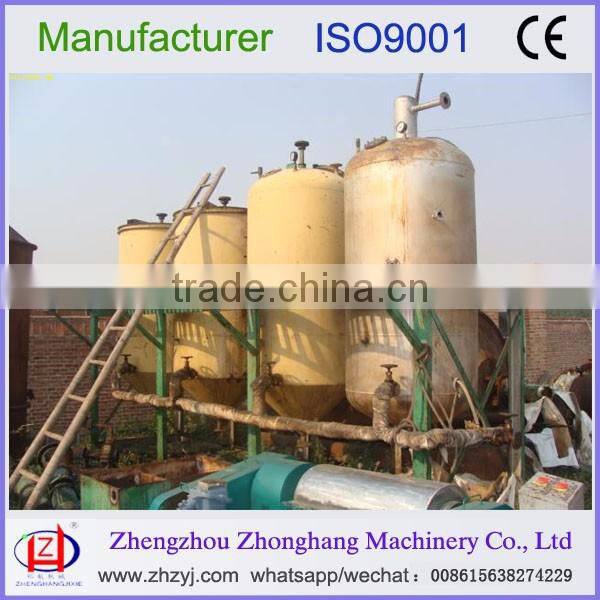 High quality crude oil refinery equipment/palm oil refinery machine/edible oil refinery machinery with low price