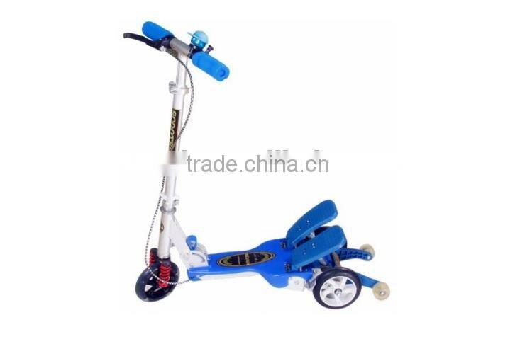 kid's dual pedal scooter
