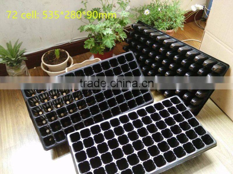 72 cell, 105 cell seed germination tray/seed starting tray
