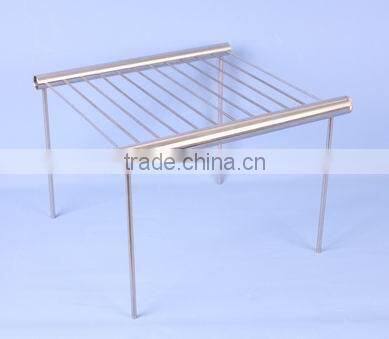 Protable small stainless steel BBQ grills,steel charcoal grill, pedestal grill
