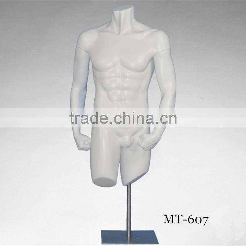 window display headless Male torso mannequin with muscle