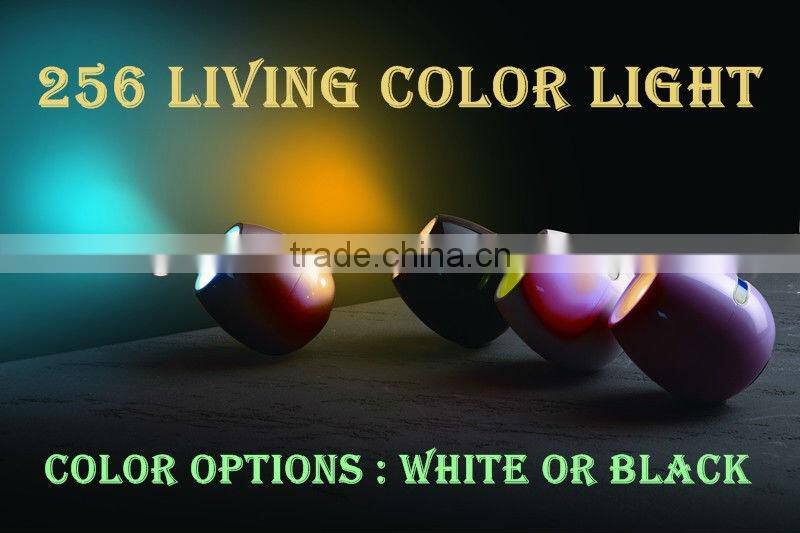 LOVELY touch control 256 color changing LED audio shape lights high technology