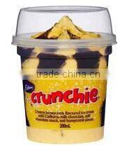 200ml custom IML plastic sundae cup