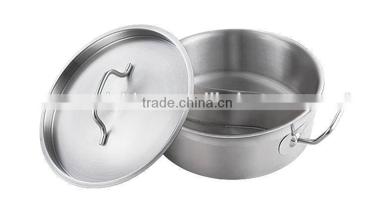 Family Restaurant Hotel Usage Stainless Steel Soup Pot