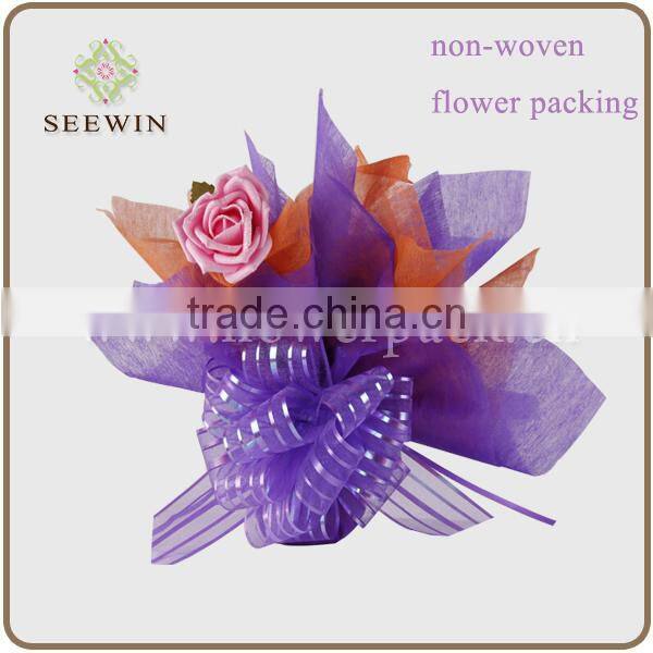 Flower bouquet packaging