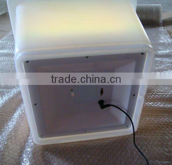 FO-9514 LED Lighted up Flowerpot, Garden LED Lighting Pot, Plastic Patio Plant Pot