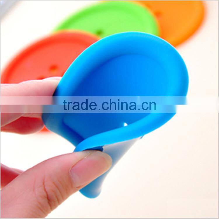 Creative and cute button shape silicone baking mat /round hot-resistant silicone coffer mat
