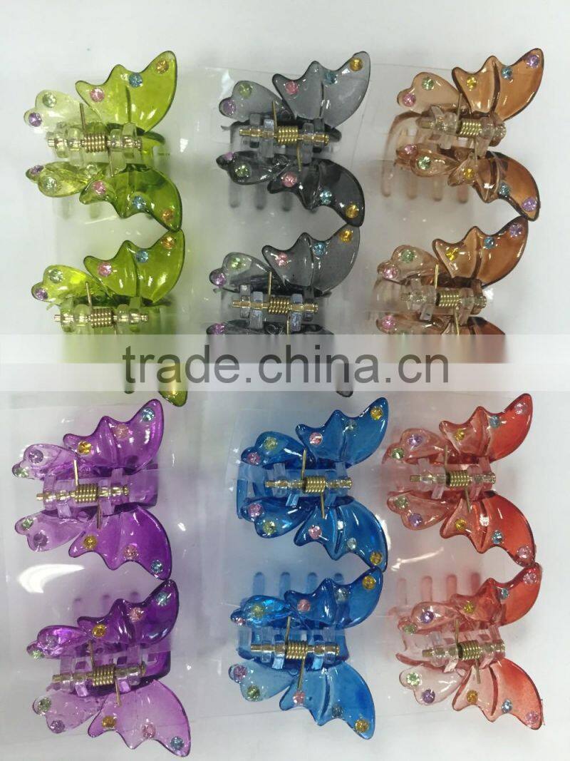 Little Cute Beautifull Plastic Hair Clips Claws for Kids Headwear Hair Accessories