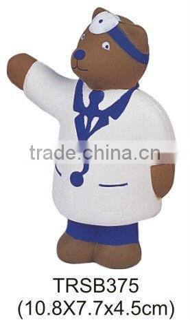 Doctor shape soft PU foam squeeze toys (polyurethane)