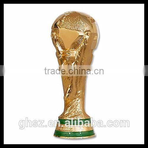 Custom sports battle resin middle finger awards and trophy for sale