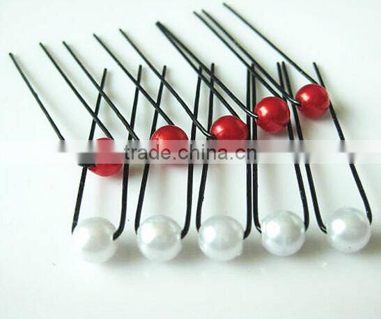 wholesale Fashion Green Head plants Grass Bean Sprout Flower hairpin