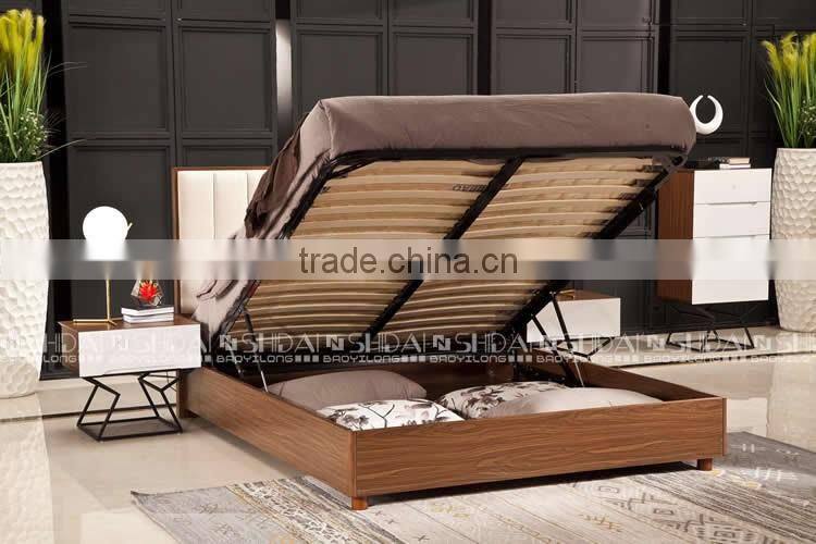 New Double Bed With Storage B-831L