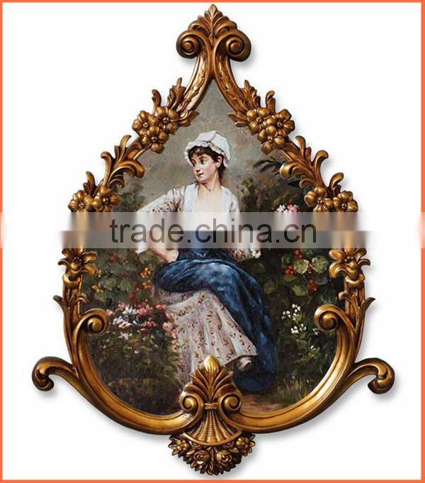 FA-052-01 Leading swan shape wall painting r for home and hotel decor