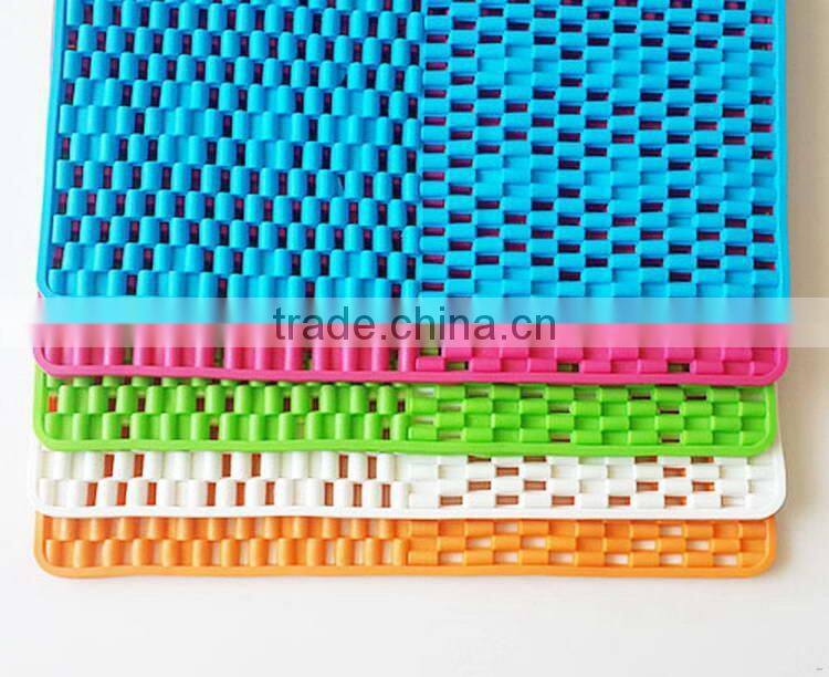 Low price washable best quality pvc butterfly bath mat