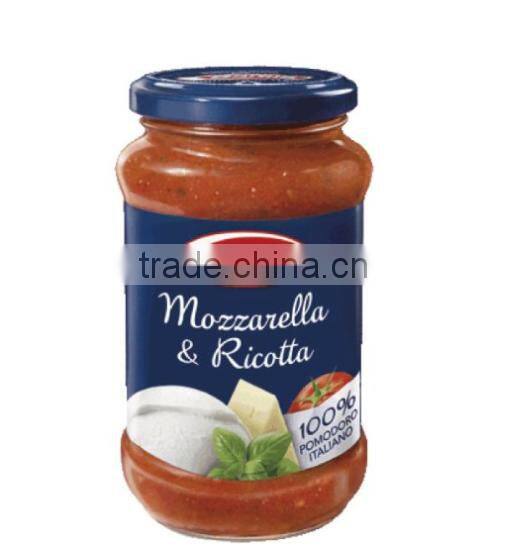 High quality 400g glass tomato storage jar