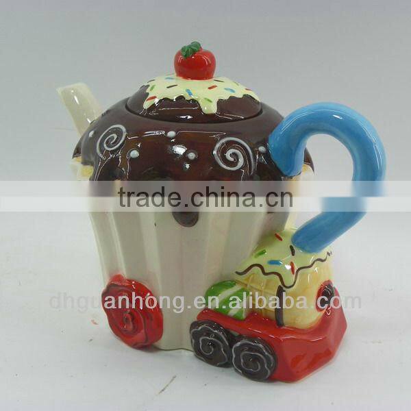 cupcake tea pot