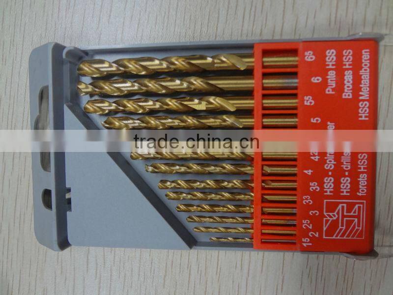 25PCS High Speed Steel Twist Drill Bit Set DIN 338 Twist Drill