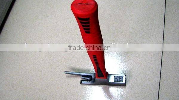 Roofing hammer one piece forged roofing hammer with TPR handle