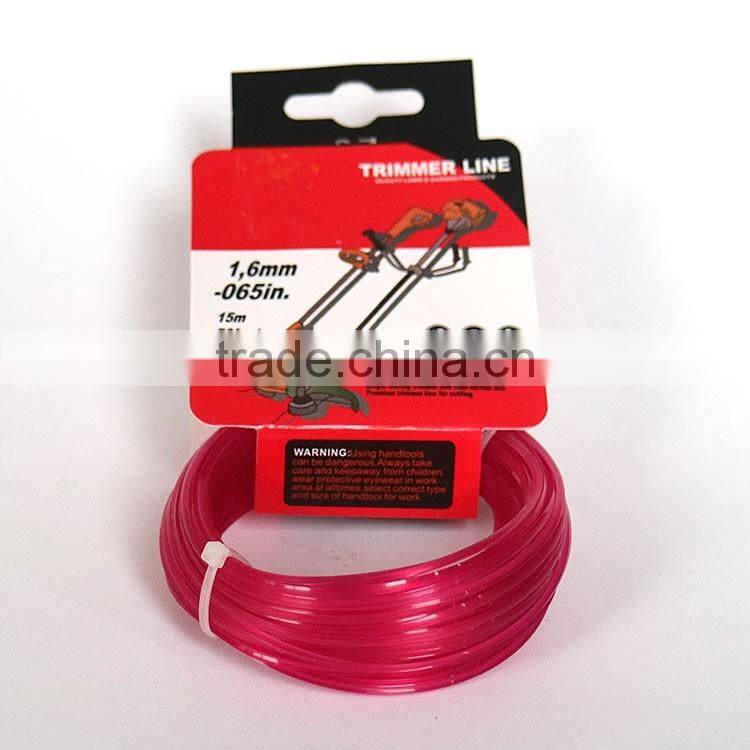 Wholesale various colour nylon monofilament grass trimmer line