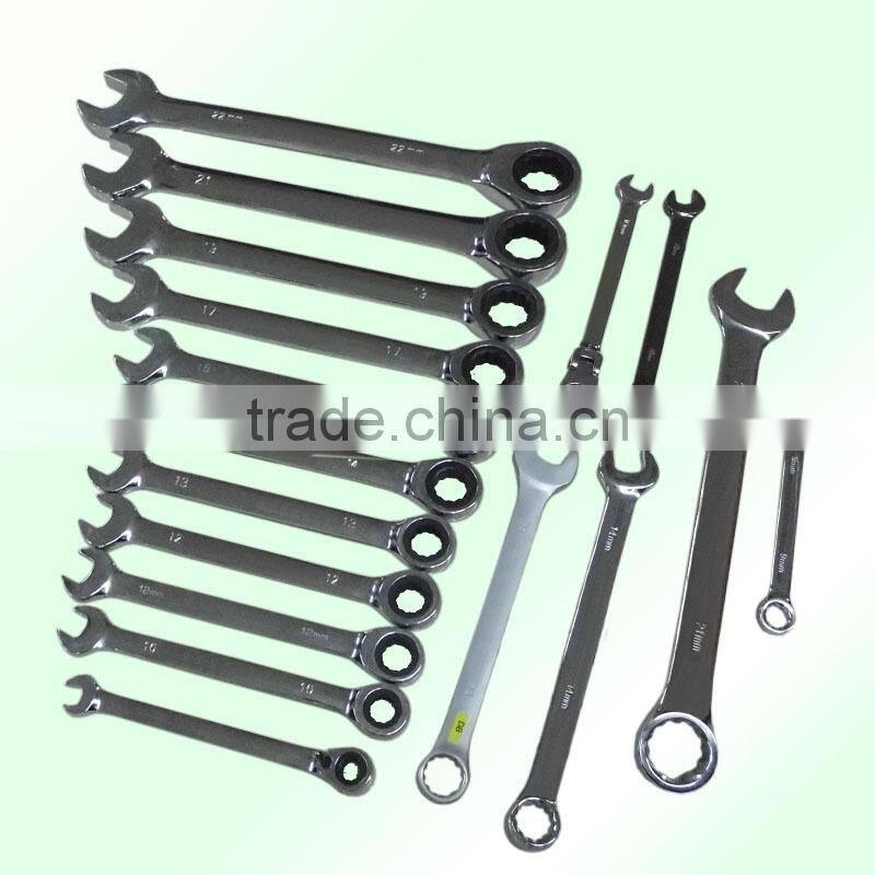 D5013-1 Double head combination ratchet stay wrench/spanner