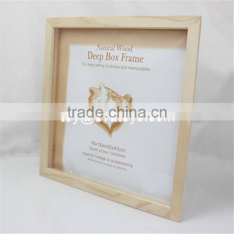 Wholesale home decoration black wooden cheap picture frames W09A006