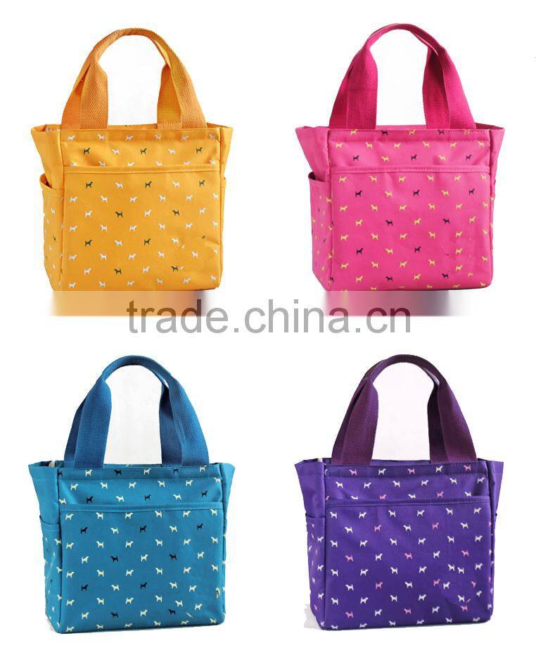 Customize printing pattern clothes hanging baby bag