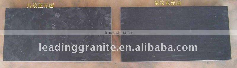 black limestone honed
